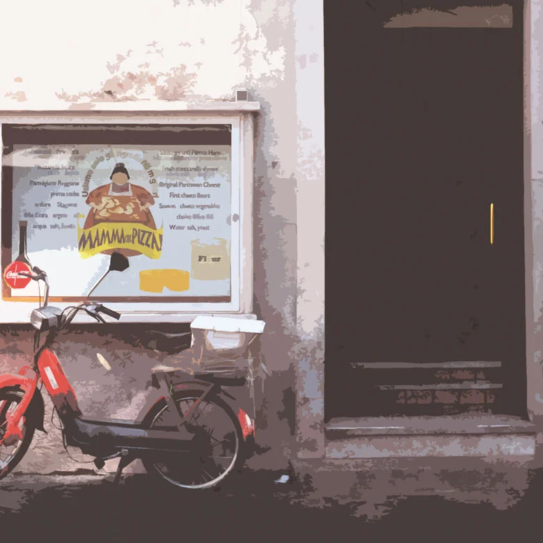 La Candela Pizzeria Innenraum
